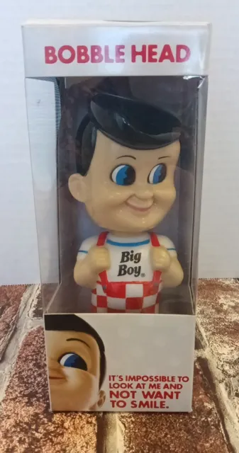 Just 4 Fun Corp 2011 Big Boy Bobble Head Bobs History 7" Smiling NISB