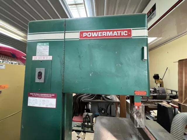 Powermatic Bandsaw 81 Used 3 Phase