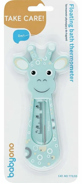 Floating Baby Bath Thermometer Safety Measure Water Temperature Hg free! Giraffe 3