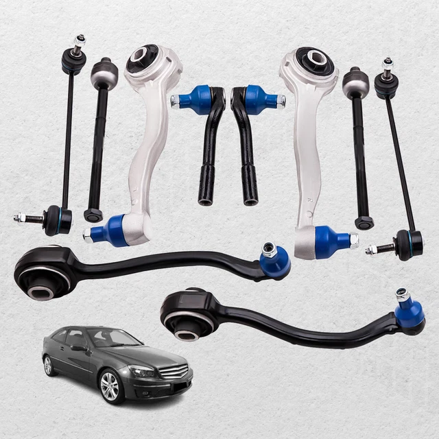 LARGE CONTROL ARM Suspension Kit for Mercedes W203 CLK- Class Front ...
