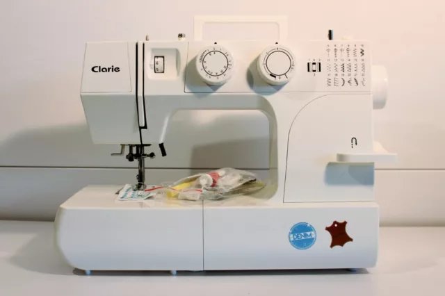 CLARIE NÄHMASCHINE, MODELL 16 DLK, 22 Nähprogramme, Jeansstoff und Leder  EUR 129,90 - PicClick DE