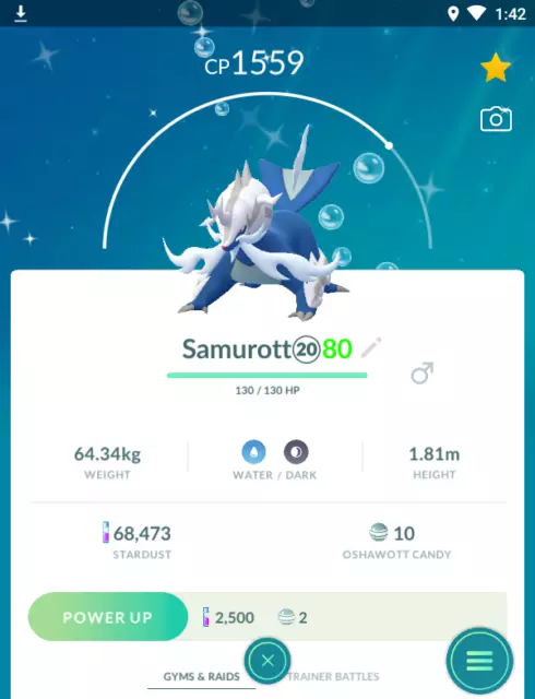 Pokémon Go Shiny Spiritomb - mini act PTC 100k stardust