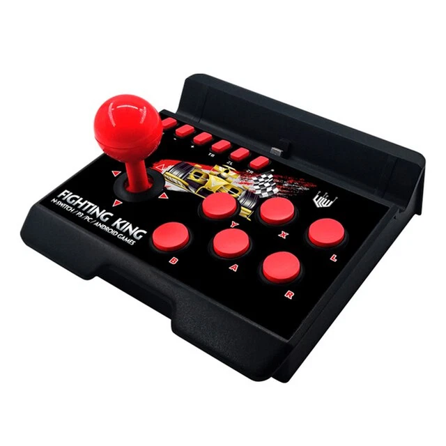 4-IN-1 USB Wired Game Joystick Retro Arcade for PS3/NS Switch/Pc/Android TV