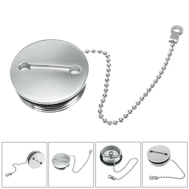 Bouchon Réservoir Pont Hardware Pièces Argent Inox Acier Bateau Cabine Chaîne