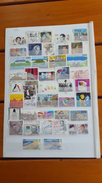 Briefmarken Bund gestempelt, SE52 schönes Lot Sondermarken aus 1995