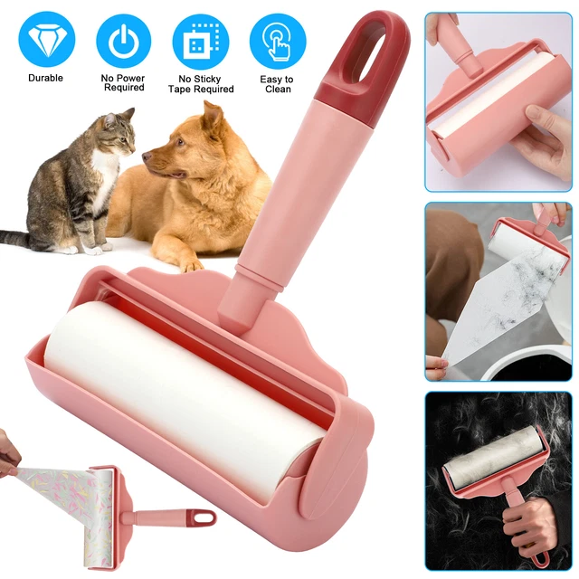 Reusable Dog Cat Pet Hair Remover Roller for Furniture Couch Carpet Car Seat Bed