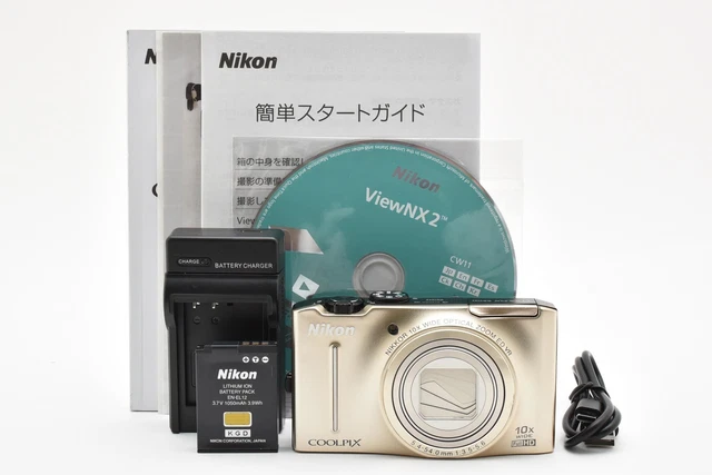 極美品　Nikon COOLPIX S8100 ゴールド Amazon.com : Nikon Coolpix S8100 12.1 MP CMOS Digital Camera