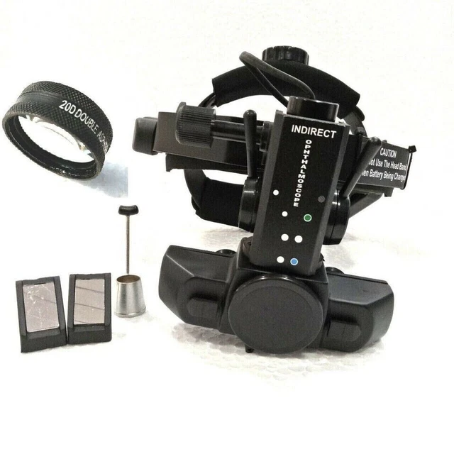 Ophtalmoscope Binoculaire Indirect Zaiss Avec Lentille 20D - Neuf