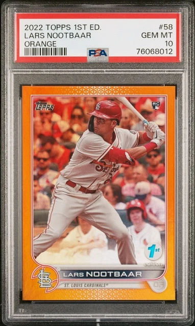 その他 Topps Lars Nootbaar Cosmic WBC PSA 10 Lars Nootbaar 2022 Topps Chrome #19 Refractor Price Guide