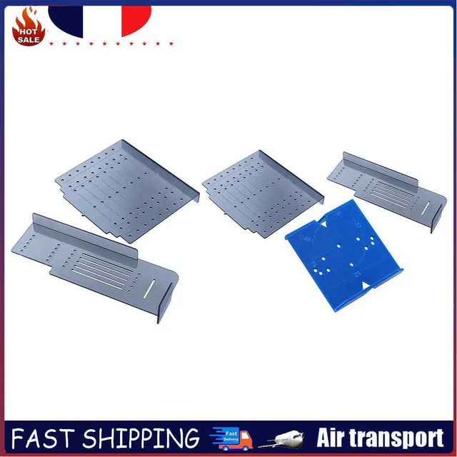 Cabinet Handle Drill Mounting for Drawer Pulls Door Template Guide Hole Locator