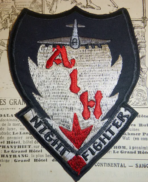 SPAD - Flight Patch - A1 NIGHT FIGHTER - USAF - SKYRAIDER - Vietnam War - M.187