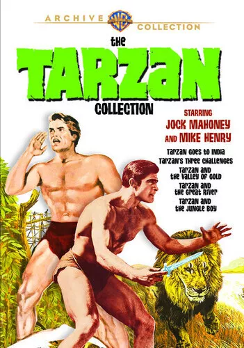 The Tarzan Collection Starring Jock Mahoney & Mike Henry [5 Discs]