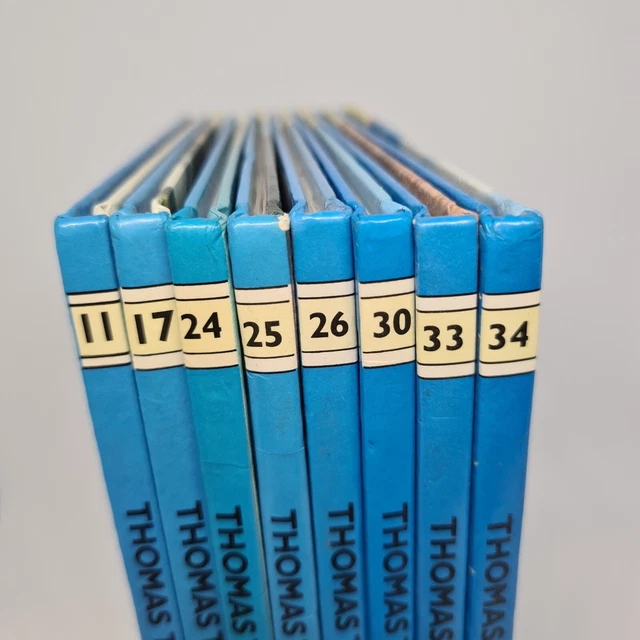 THOMAS THE TANK Engine Buzz Books 8 Book Bundle Set Hard Cover Vintage ...