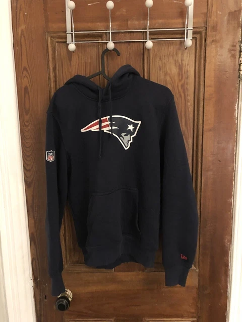 New Era NFL New England Patriots Pullover Hoodie - Men’s XS, Navy, Used
