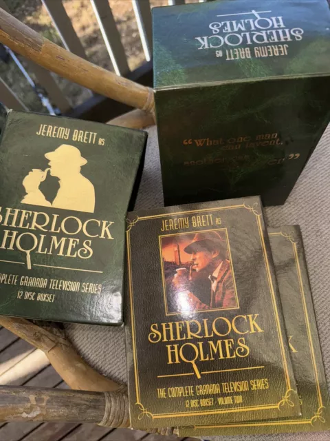 Sherlock Holmes: The Complete Granada Television Series (DVD, 2007, 12-Disc Set)