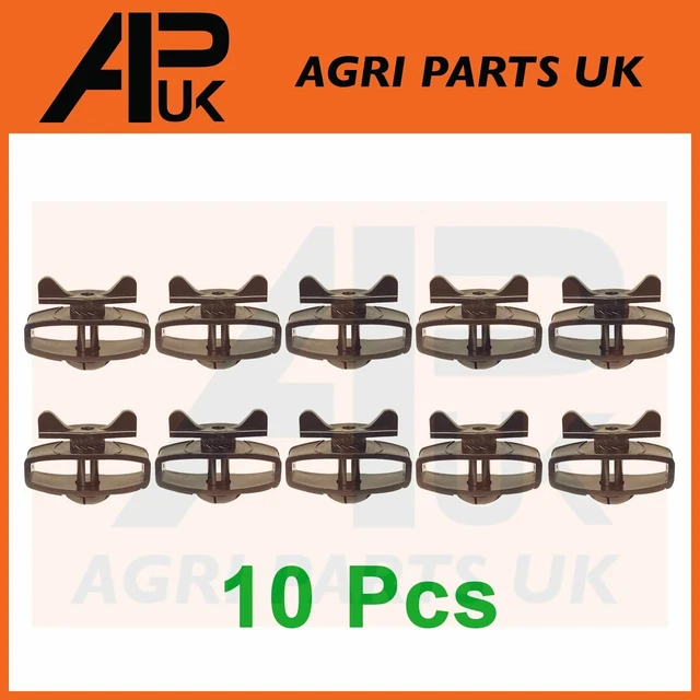 10 POLY TAPE Hot Wire Rope Inline Line Electric Fence Ratchet Tensioner ...