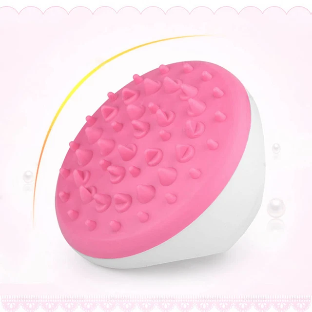 Hand-Held Full Body Massage Brush Anti Cellulite Muscles Massager (Pink) fr 5