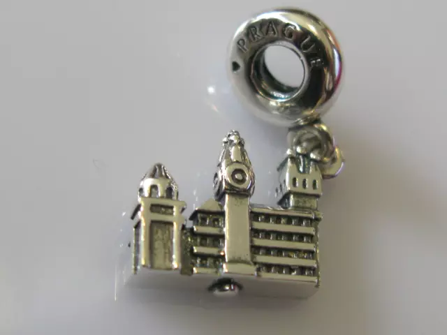 Authentic PANDORA Prague Charles Bridge Dangle Charm RETIRED  791516