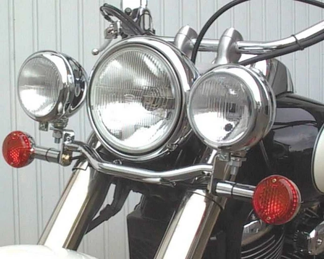 Support de lampe pour les phares supplémentaires Suzuki VL 800 LC Volusia