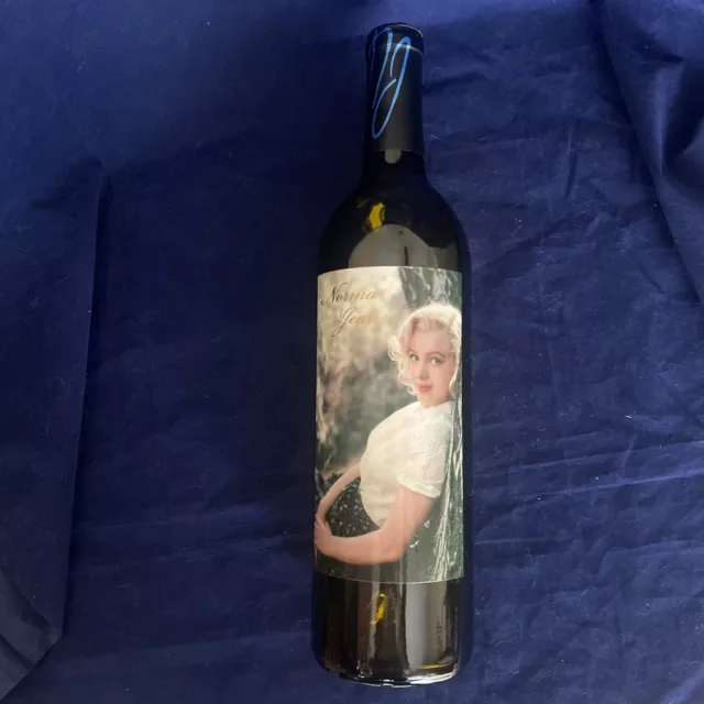 MARILYN MERLOT  Empty 750M Premium Collectible Wine Bottle Norma Jeane 2020