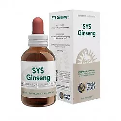 Forza Vitale Sys Ginseng Rosso Tintura madre Gocce 50ml