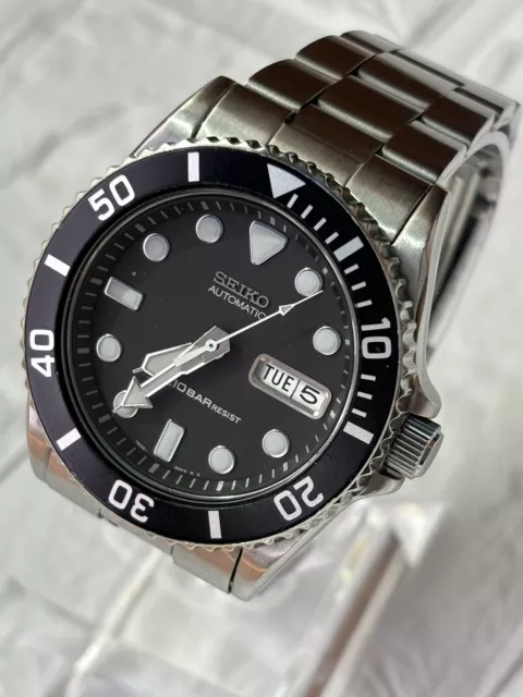 [Exc+5] SEIKO SKX031 MENS WATCH 7S26-0040 BLACK from Japan Video