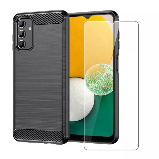 Coque Etui Housse + Verre Trempé pour Samsung Galaxy A14 A15 A25 A34 A35 A54 A55