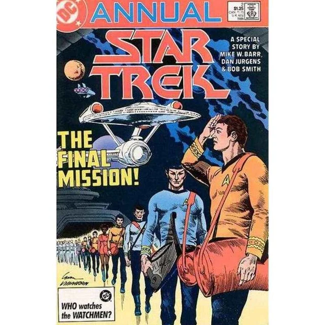 Star Trek (1984 series) Annual #2 in Very Fine + condition. DC comics [k
