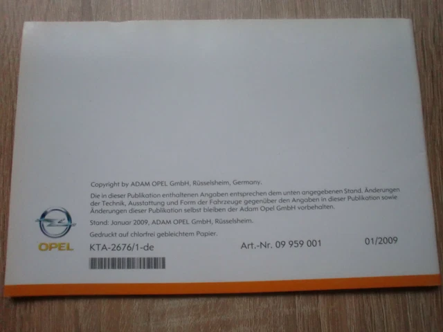 ORGINAL DEUTSCHE OPEL Insignia Infotainment CD 300/CDC 400