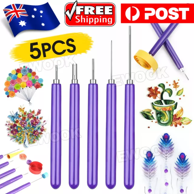 Origami Paper Tool Electric Quilling Pen DIY Handmade Roll Paper Slotted  Needle Tool Paper Craft