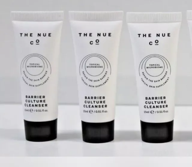 3 The Nue CO Barrier Culture Cleanser Topical Microbiome 0.51 fl.oz. NEW