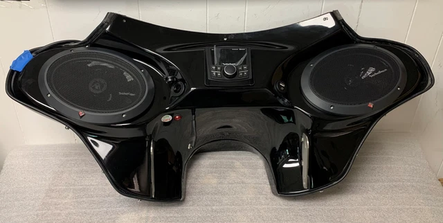 Fits Yamaha Roadstar 99-14 Motorcycle Batwing Fairing with 2 Speakers Stereo