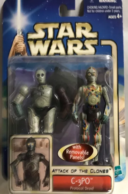 STAR WARS Attack Clones (2002) - C-3PO Droid Factory Assembly