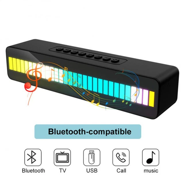 WIRELESS BLUETOOTH SPEAKER RGB Sound Bar Bass Subwoofer Home TV Light ...