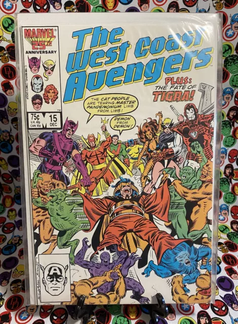 The West Coast Avengers Vol. 2 #15 1986 Marvel Comics