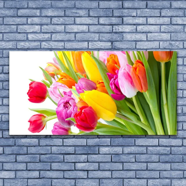 Photo sur toile Image Tableau Impression 140x70 Floral Tulipes