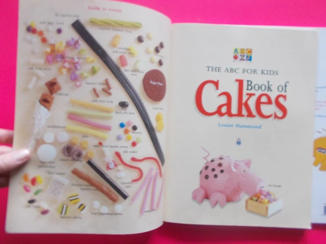 THE ABC FOR KIDS BOOK OF CAKES & BOOK II ( 2 ) By LOUISE HAMMOND - PLAY