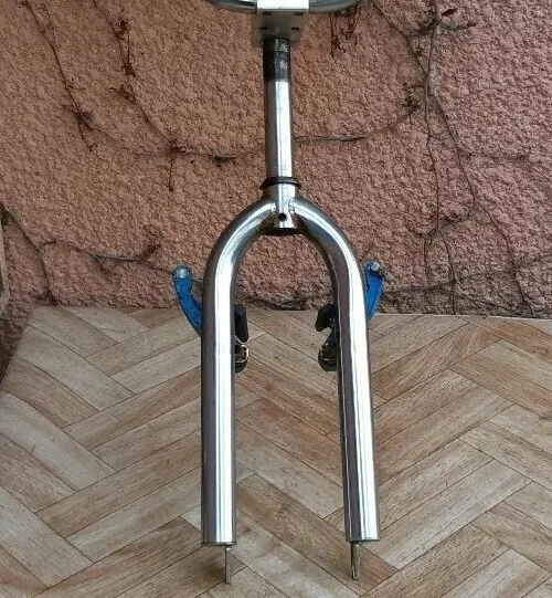 Potence BMX Old School – Alu, Chromée, Bicross Vintage, Collection