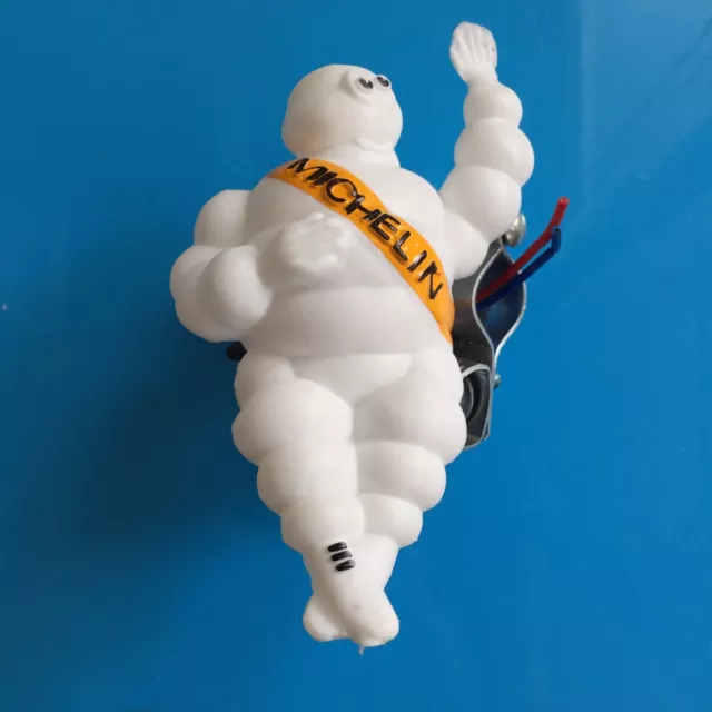 Michelin man 1 x 5 inch bibendum figure doll  mascot advertise tire white light