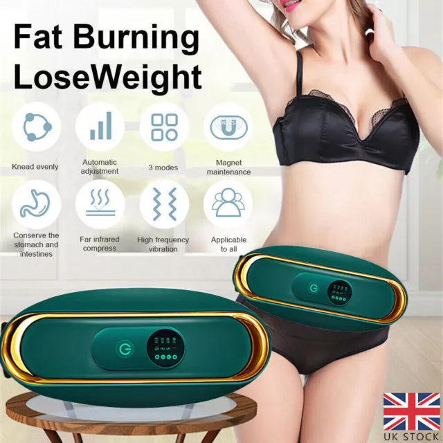 Electric Body Slimming Belt Tummy Toning Waist Massage Fat Burner r Loss  Weight 