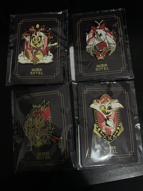 HAZBIN HOTEL LIMITED Edition Pin Set Season 1 Sold Out