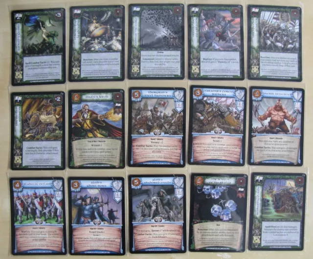 Warcry CCG Dogs of Wars Uncommon Cards Part 2/2 (Warhammer)