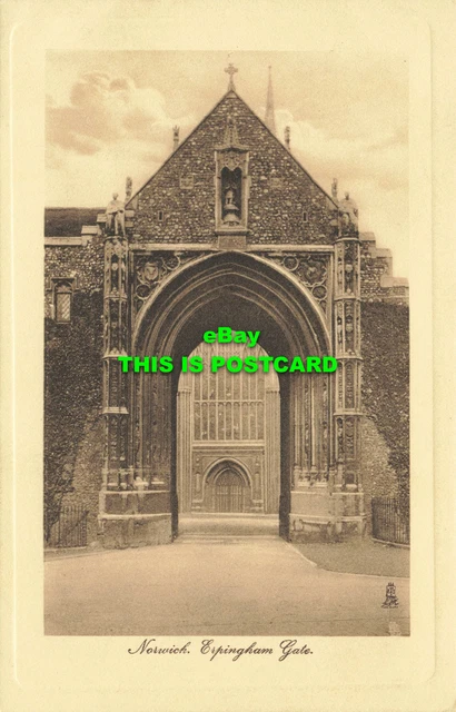 R590738 Norwich. Erpingham Tor. Tuck. Sepia Platte markiert. Ak Nr. 2465