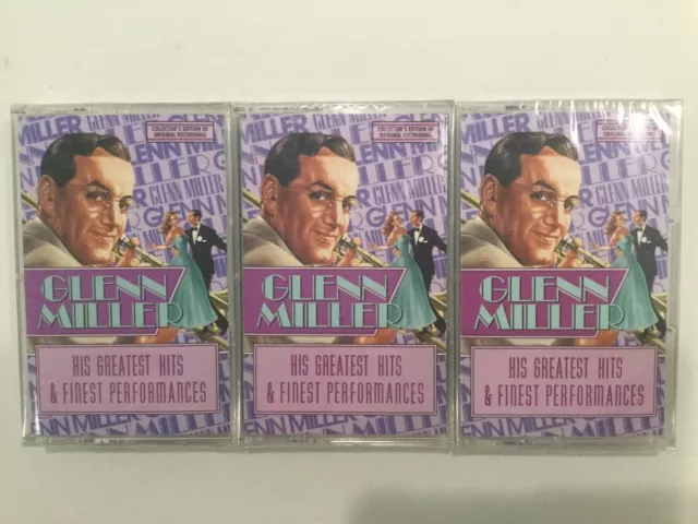 💥NEW 3 Cassettes GLENN MILLER Greatest Hits Finest Readers Digest Vol 1 2 & 3
