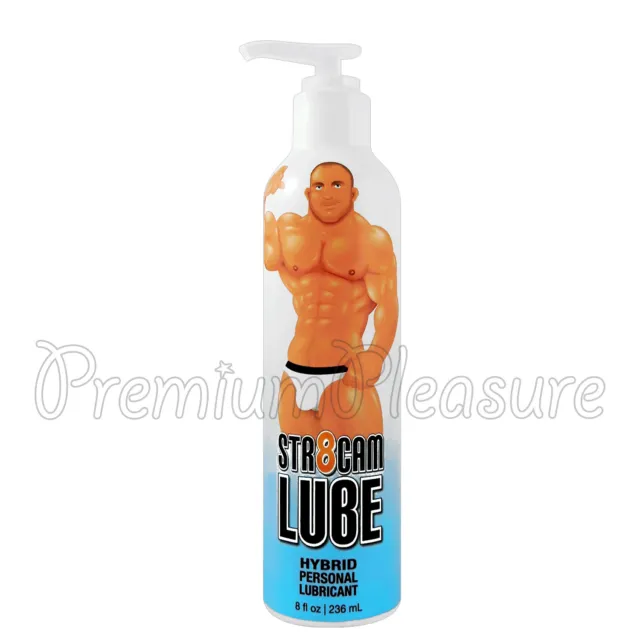 SPUNK STR8CAM Lube Hybrid Personnel Cum Lubrifiant Silicone & Eau Base Crémeux