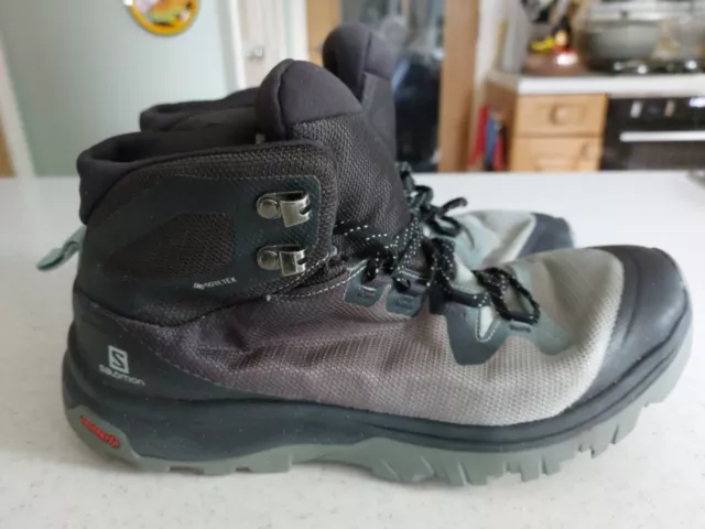 Ladies Salomon Vaya Goretex Contagrip Sensiflex Hiking Boots 7 40.5 Worn Once...