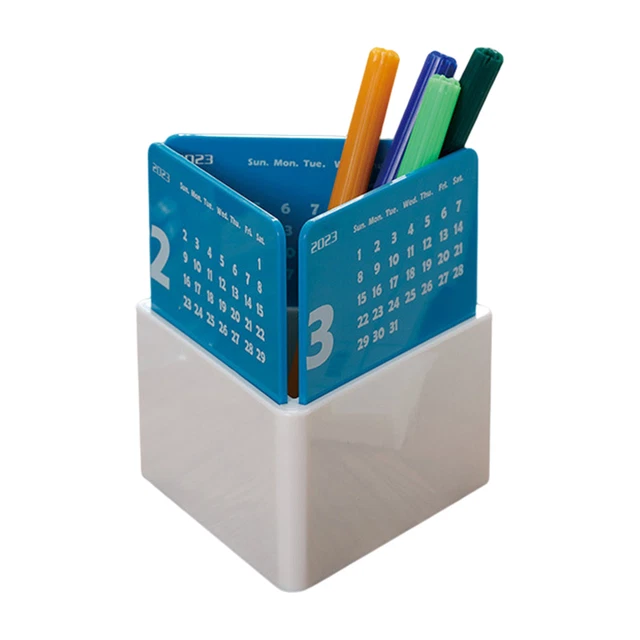 TABLE CALENDAR COIL Binding Memo Storage 2023 Calendar Table Planner ...