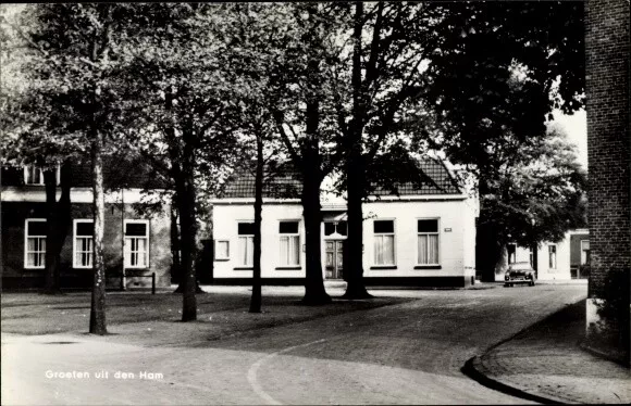 Postcard Den Ham Overijssel, village party - 2920239