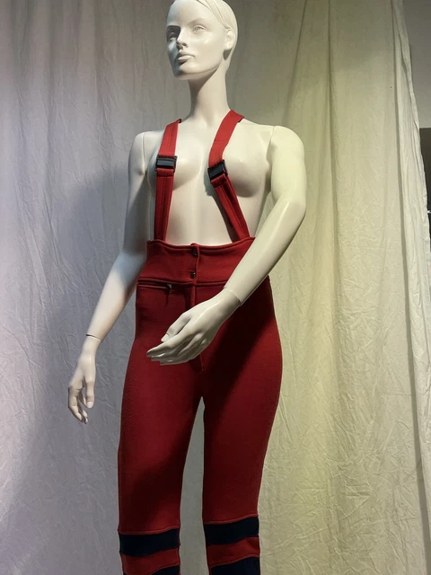 Alpin Skihose / Jethose für Alpinski mit Gamaschen 38 4