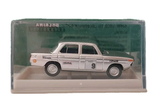 Miniature BMW 2002 TII Turbo Evocation 1971 Blanc 1/18 SOLIDO S1808602 SOLIDO S1808602 : Aux